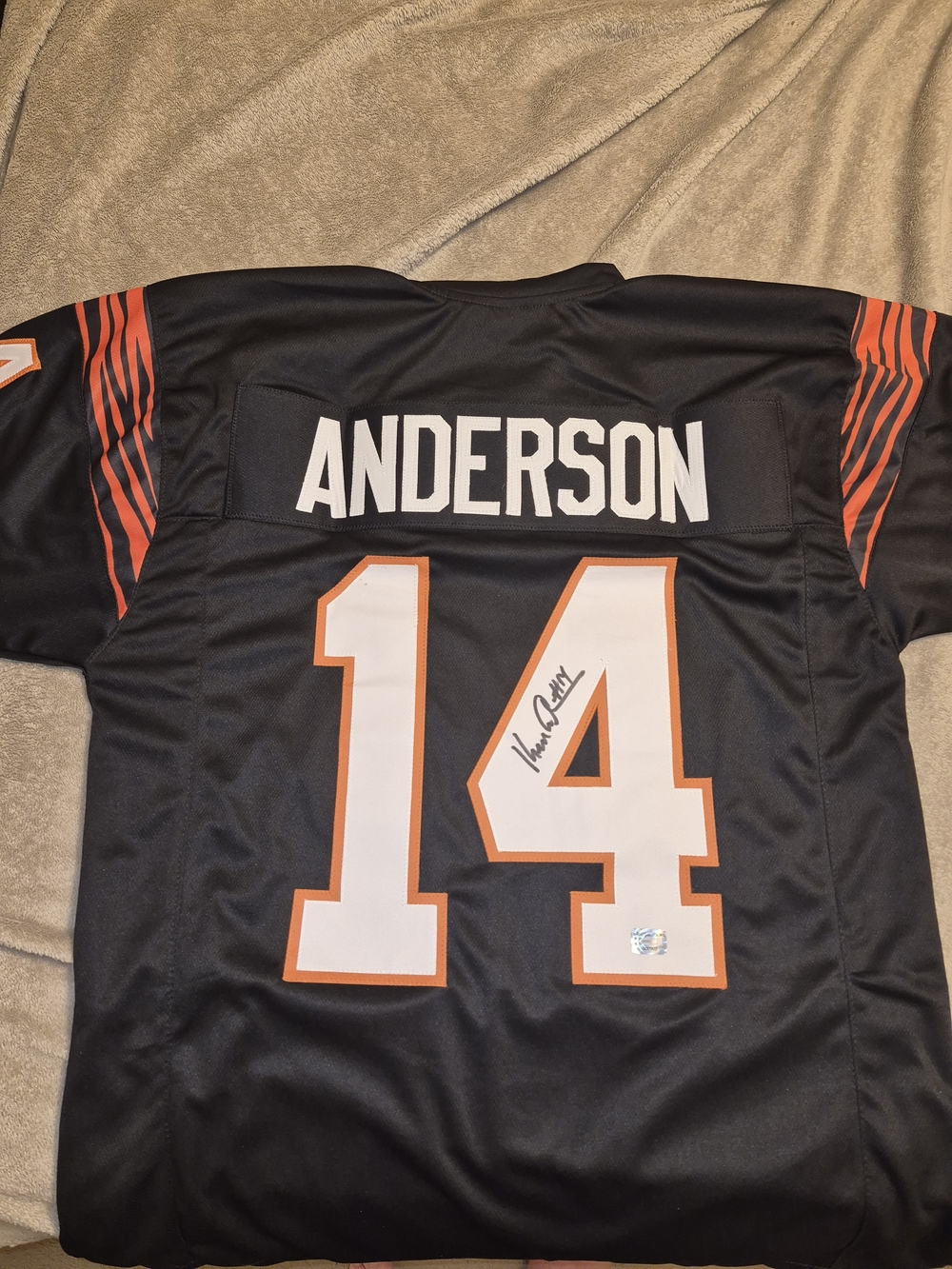 Ken Anderson #14 Cincinnati Bengals - Autographed Jersey